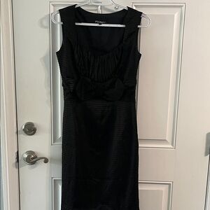 Betsey Johnson Black Bow Midi Dress